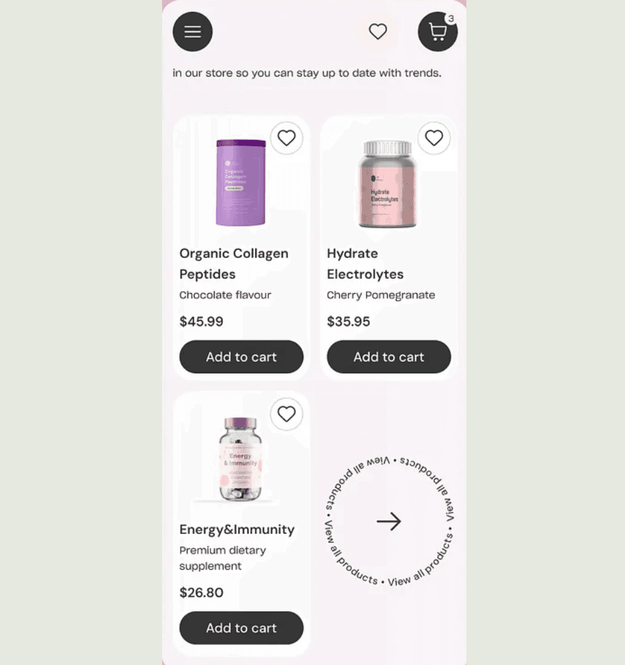 Website portrait example